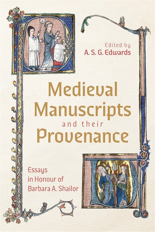 Couverture_Medieval Manuscripts and their Provenance