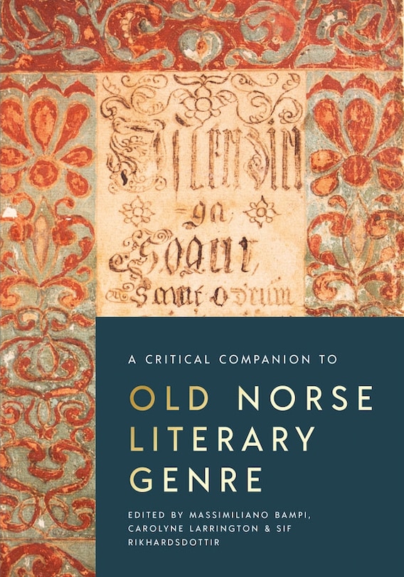 Couverture_A Critical Companion to Old Norse Literary Genre