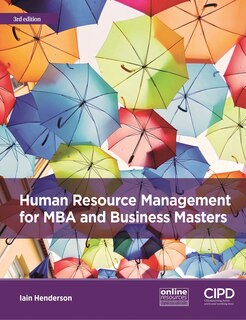 Couverture_Human Resource Management For Mba And Business Masters