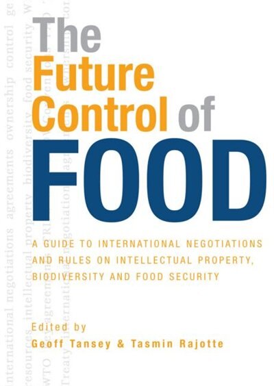 Couverture_The Future Control of Food
