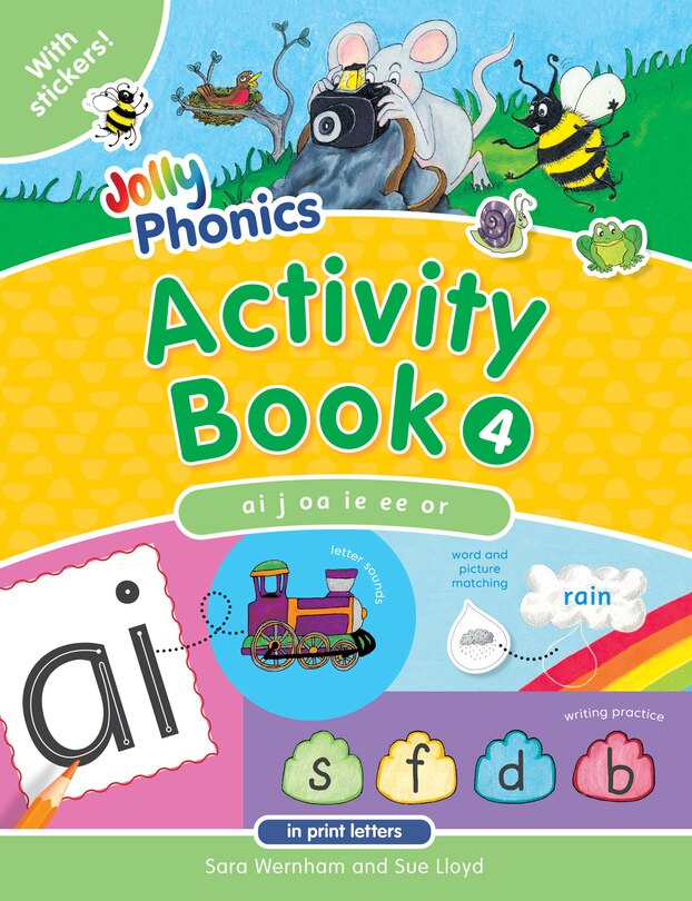 Front cover_Jolly Phonics Activity Book 4