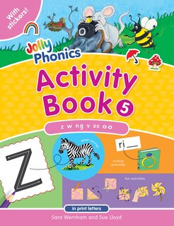 Front cover_Jolly Phonics Activity Book 5