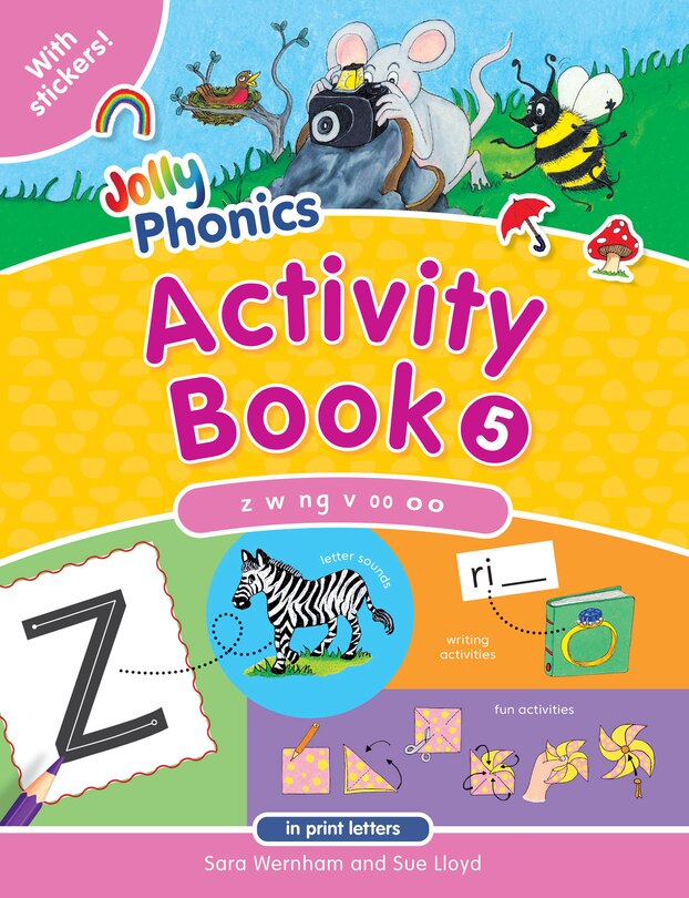 Front cover_Jolly Phonics Activity Book 5