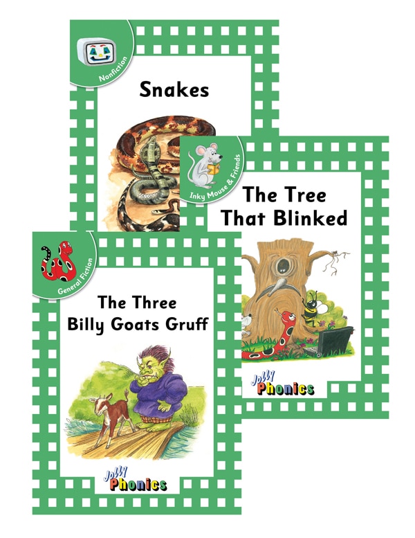 Jolly Phonics Readers, Complete Set Level 3: In Print Letters (American English Edition)