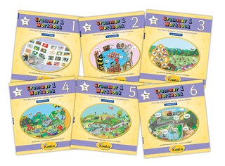 Front cover_Grammar 1 Workbooks 1-6