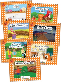 Couverture_Jolly Phonics Orange Level Readers Complete Set