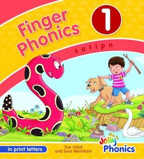 Front cover_Finger Phonics Book 1