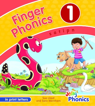 Finger Phonics Book 1: In Print Letters (American English Edition)