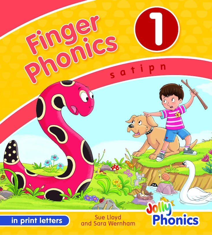 Front cover_Finger Phonics Book 1