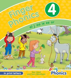 Finger Phonics Book 4: In Print Letters (American English Edition)