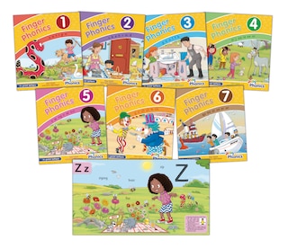 Front cover_Finger Phonics Books 1-7