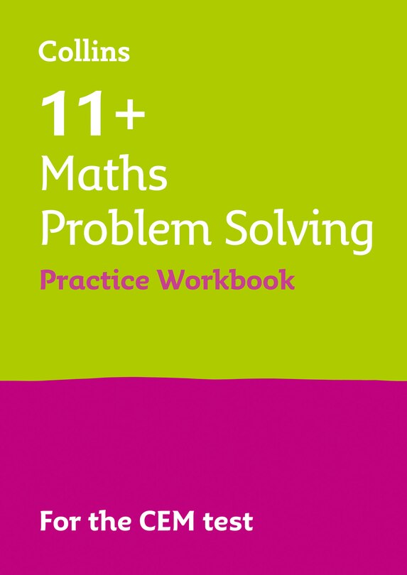 Couverture_Collins 11+ Practice - 11+ Maths Problem Solving Practice Workbook: For The Cem Tests