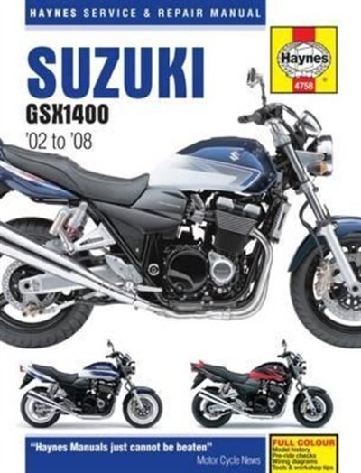 Front cover_Suzuki Gsx 1400, '02 To '08