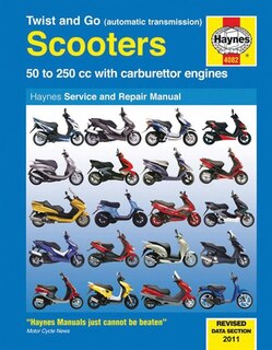 Twist And Go Scooters: 50 To 250 Cc With Carburetor Engines