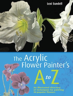 Front cover_The Acrylic Flower Painter's A-z