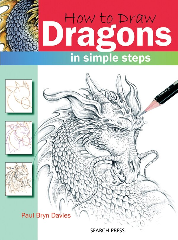 Front cover_How to Draw Dragons in Simple Steps