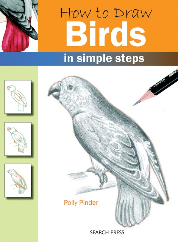 Front cover_How to Draw Birds in Simple Steps