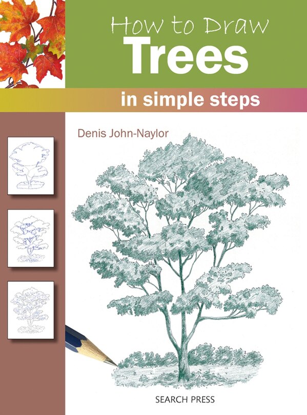 Front cover_How to Draw Trees in Simple Steps