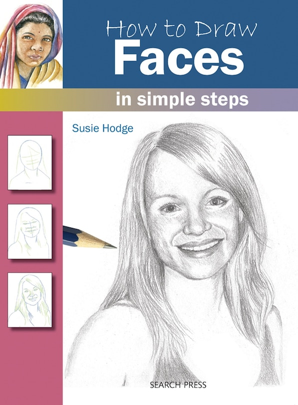 Front cover_How to Draw Faces in Simple Steps
