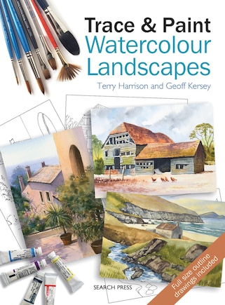 Trace & Paint Watercolour Landscapes