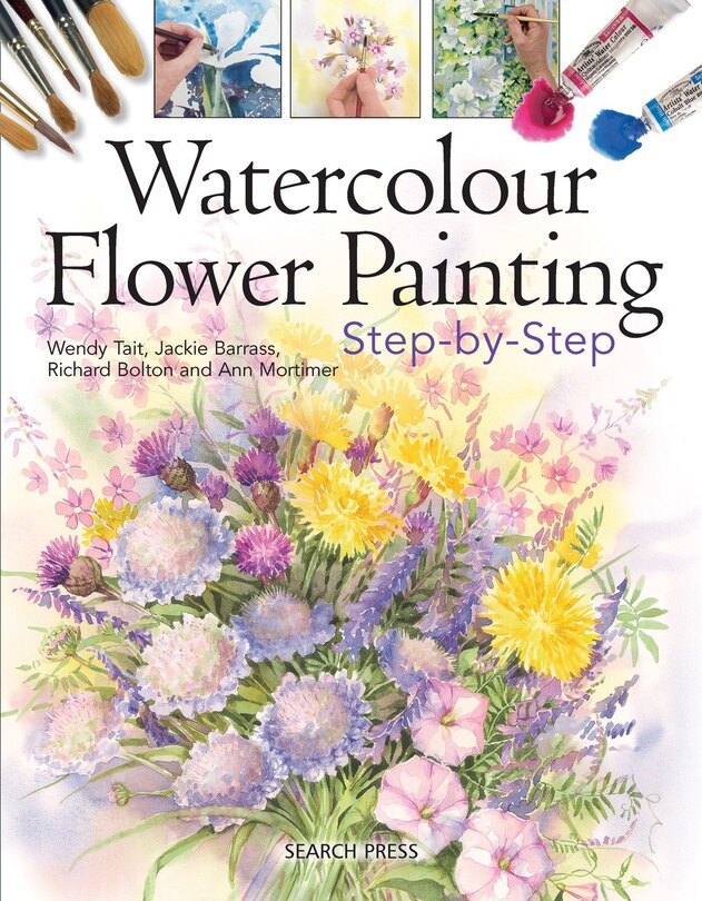 Watercolour Flower Painting Step-by-Step