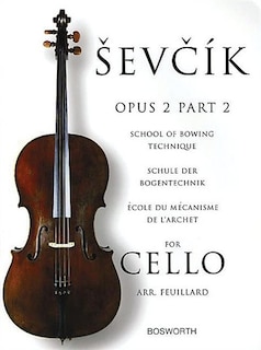 Front cover_Sevcik For Cello - Opus 2, Part 2
