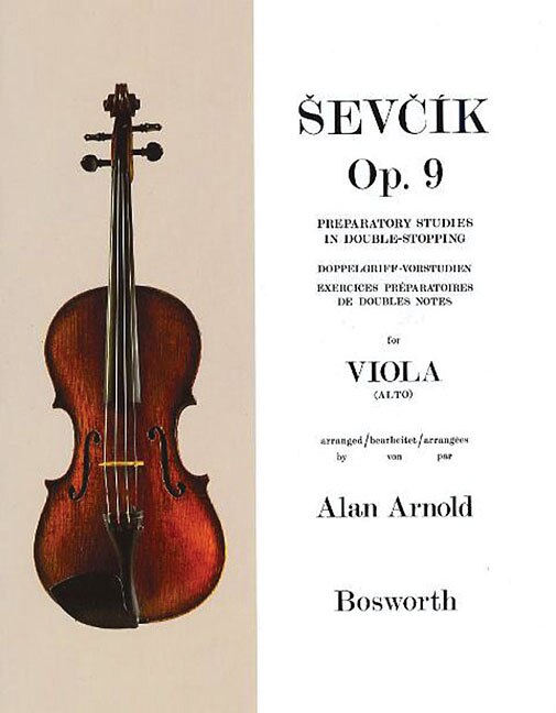 Sevcik for Viola - Opus 9: Preparatory Studies in Double-Stopping