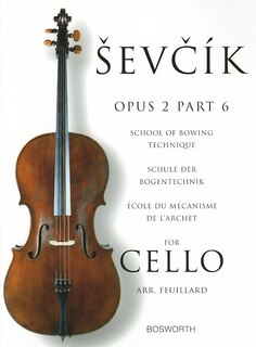 Front cover_Sevcik For Cello - Opus 2, Part 6