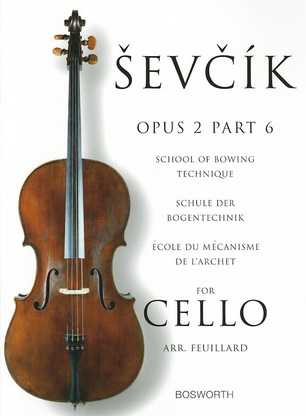 Front cover_Sevcik For Cello - Opus 2, Part 6