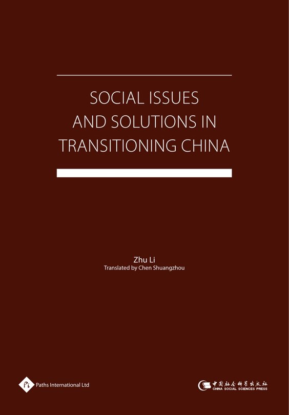 Couverture_Social Issues And Solutions In Transitioning China