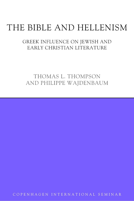 Front cover_The Bible and Hellenism