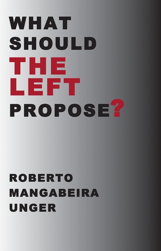Front cover_What Should The Left Propose?