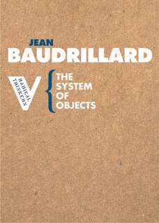 Front cover_The System Of Objects