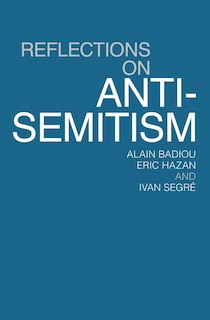 Front cover_Reflections On Anti-semitism