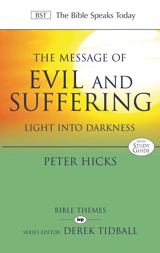 Couverture_The Message of Evil and Suffering