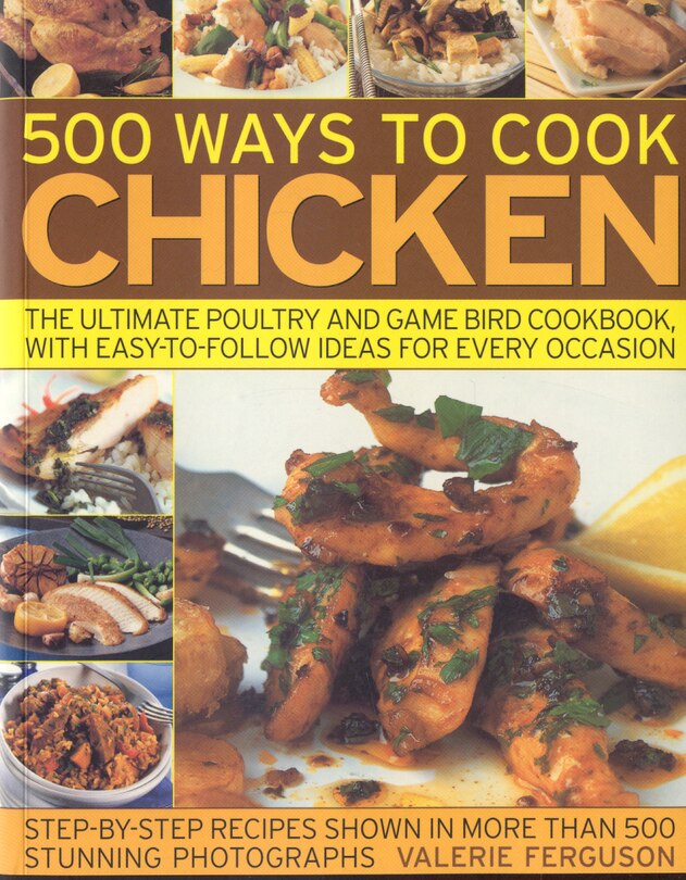 Front cover_500 Ways to Cook Chicken