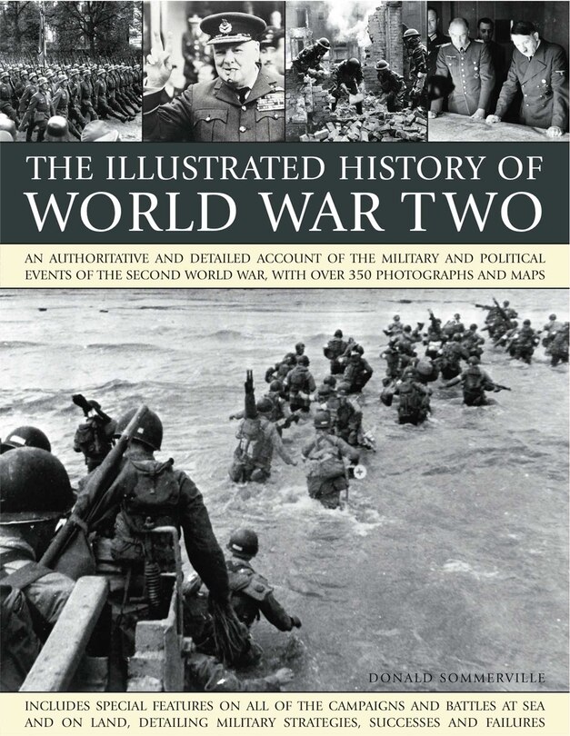 Front cover_The Illustrated History of World WarTwo