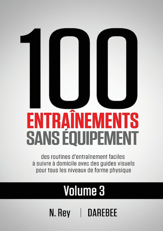 Couverture_100 Entraînements Sans Équipement Vol. 3