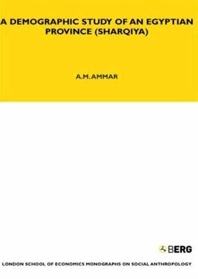 Couverture_A Demographic Study Of An Egyptian Province