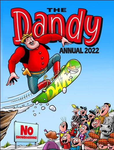 Front cover_The Dandy Annual 2022