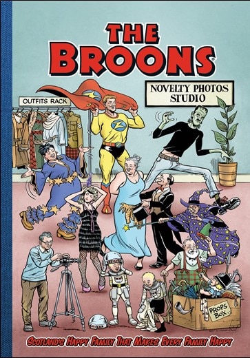 Front cover_The Broons Annual 2022