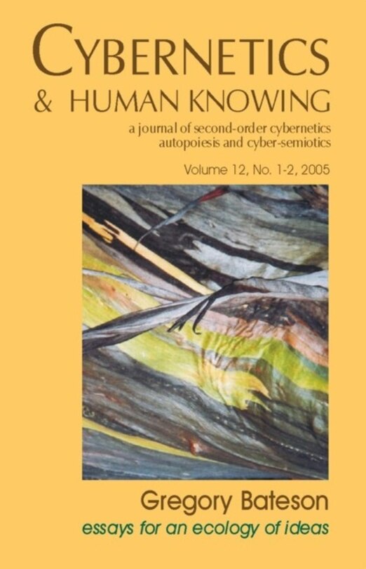 Front cover_Gregory Bateson