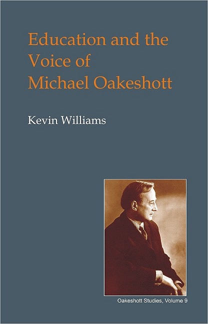 Couverture_Education and the Voice of Michael Oakeshott