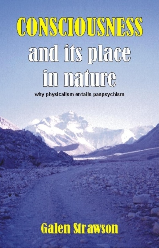 Front cover_Consciousness and Its Place in Nature