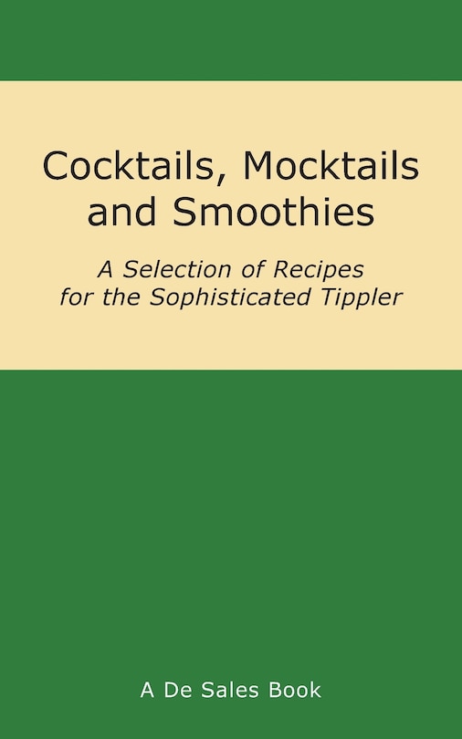 Front cover_Cocktails, Mocktails and Smoothies