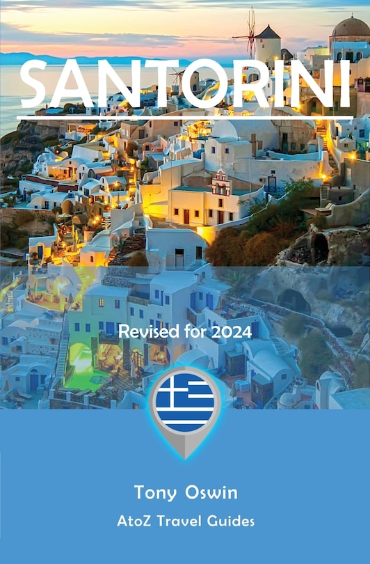 Couverture_A to Z guide to Santorini 2024