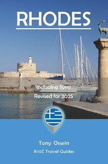 Front cover_A to Z guide to Rhodes 2025, Including Symi