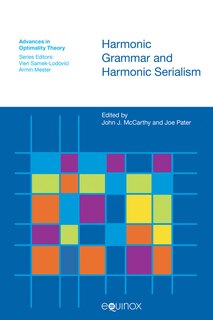 Front cover_Harmonic Grammar and Harmonic Serialism