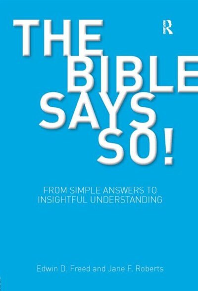 Front cover_The Bible Says So!