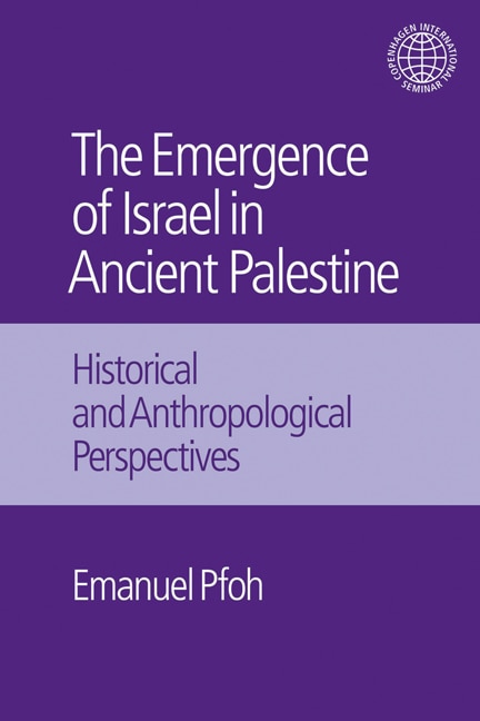 Front cover_Emergence of Israel in Ancient Palestine